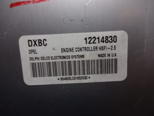 Centralita del motor Opel 12214830DXBC 12214830 DXBC HSFI-2.5