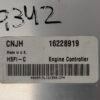 Centralita del motor Opel 16228919 CNJH 16228919CNJH HSFI-C