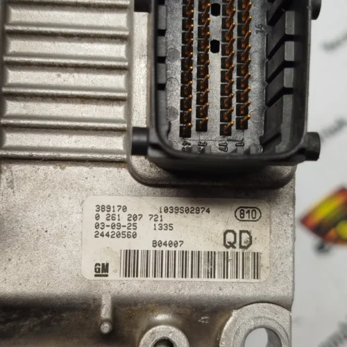 Centralita del motor OPEL QD 24420560 0261207721 24420560QD Centralita del motor OPEL QD 24420560 0261207721 24420560QD