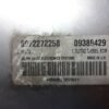 Centralita del motor Opel Corsa C Astra 1.7 DTI Isuzu 8972272256 09389429