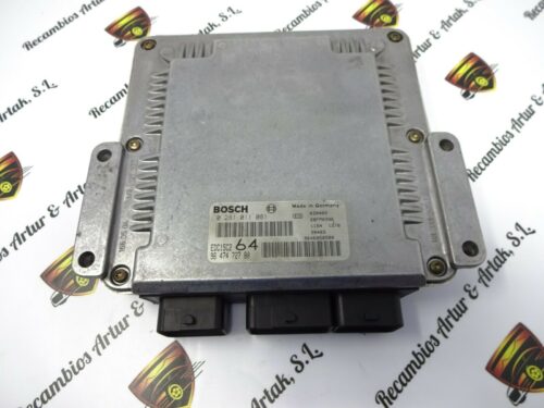Centralita del motor Peugeot Citroen 0281011081 9647472780