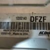 Centralita del motor Opel 12202143DFZF 12202143 DFZF ACDELCO