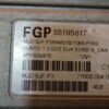 Centralita del motor Fiat Punto 1.3 55195817 7160000403 MJD6JFP3