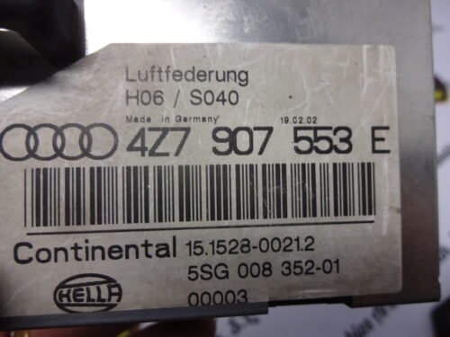 4Z7907553F 5SG 008 352-01 Centralita de suspensión de aire AUDI A6 Allroad 4Z7907553F HELLA 5SG00835201
