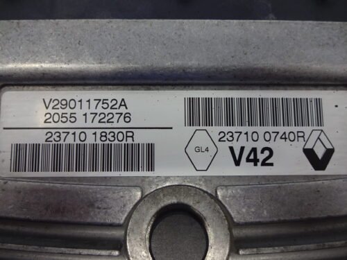 Centralita del motor RENAULT DACIA V29011752A 237100740R 237101830R V42
