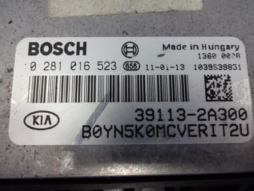 Centralita del motor Hyundai i30 0281016523 391132A300 39113-2A300