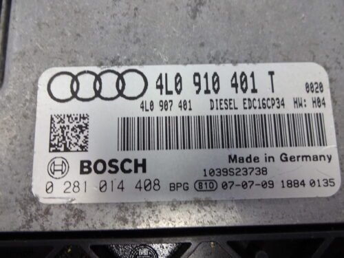 Centralita del motor AUDI Q7 0281014408 4L0910401T 4LO910401T
