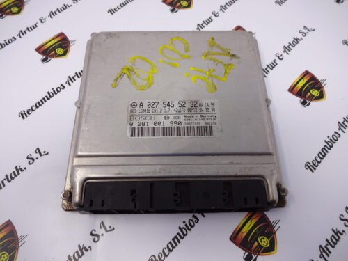 Centralita del motor Mercedes MB A W168 0281001990 A0275455232