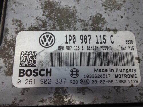 Centralita del motor SEAT LEON 1P0907115C 0261S02337