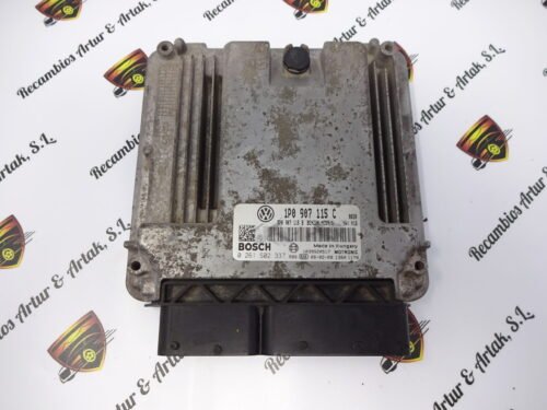 Centralita del motor SEAT LEON 1P0907115C 0261S02337