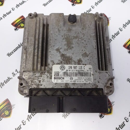 Centralita del motor SEAT LEON 1P0907115C 0261S02337
