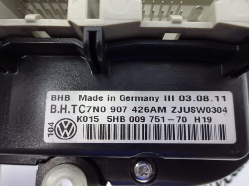 Clima panel de control VW Touran GOLF 7N0907426AM 7N0907426 5HB009751-70