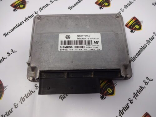 Unidad de control de distribución engranaje VW Touareg 0AD927755L 5WP22070