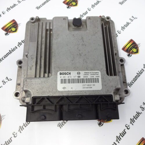Centralita del motor Renault DACIA 0281019147 237102213R 237102720R
