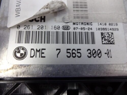 Centralita del motor BMW 3 Series 0261201160 DME 7565300 7565300-01