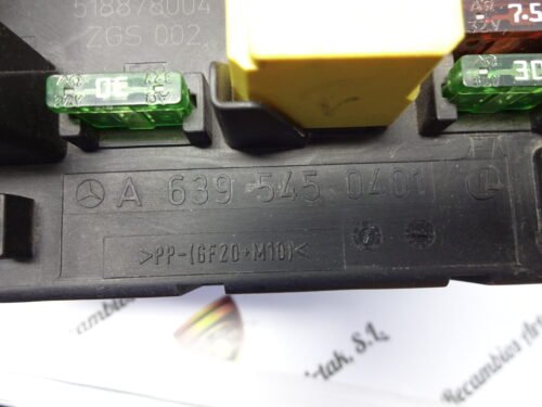 Controlador Confort Mercedes Vito W639 2003 6395450301 (03) A6395450401 356165 ZGS 004