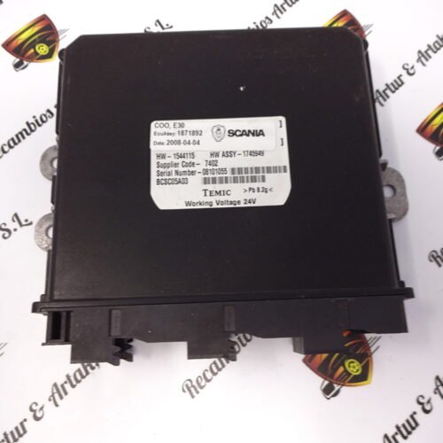 Centralita Scania 1745949 1871892 1544115 08101055 BCSC05A03