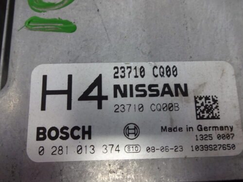 Centralita del motor Nissan Atleon 23710CQ00 H4 23710CQ00B 0281013374