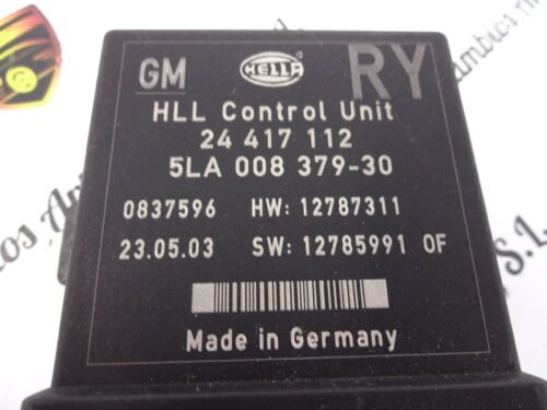 Relé OPEL SAAB 24417112 5LA008379-30 12787311 12785991
