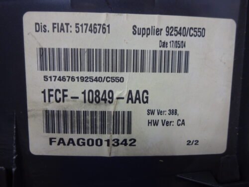 Cuadro de instrumentos Fiat Stilo 1FCF10849AAG 1FCF-10849-AAG 51746761