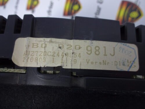 Cuadro de instrumentos Audi A6 4B0920981J 4BO920981J