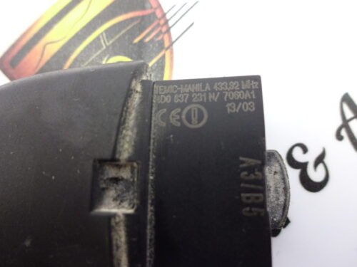 Llave de control remoto Audi 4D0837231N 4D0 837 231 N 4DO837231N TEMIC 43392