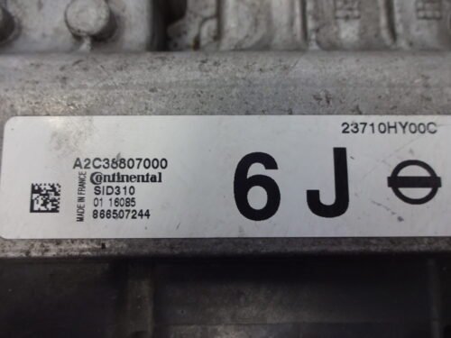 23710HY00C A2C38807000 Centralita del motor Nissan Juke 23710HY00C 6J A2C38807000 SID310