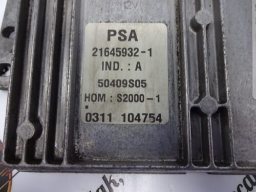 Centralita del motor Citroen Xsara Picasso 9643786580 9643786680-01 21645932-1