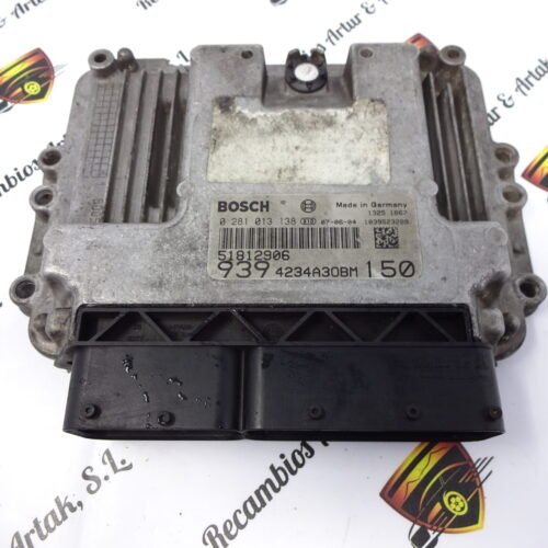 Centralita del motor Alfa Romero 159 0281013138 51812906 939
