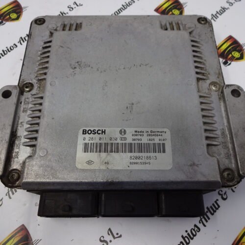 Centralita del motor Renault Megane Scenic 0281011030 8200218613 8200153945