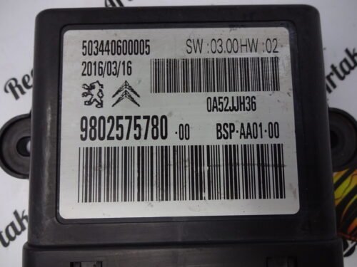 Unidad de control  CITROEN  9802575780 503440600005 BSP-AA01-00  9802575780 -00
