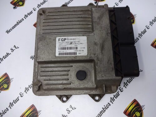 Centralita del motor Fiat Punto  55195817  MJD6JPP3 7160005300