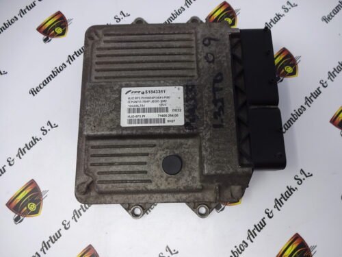 Centralita del motor  Fiat Grande Punto 51843361 MJD6F3PI 7160025400