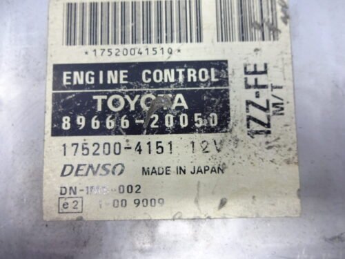 Centralita del motor  Toyota 8966620050 89666-20050 175200-4151