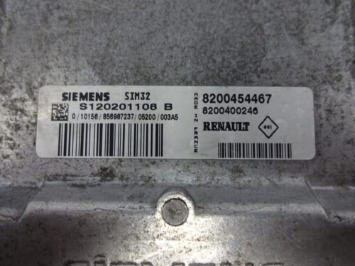 Centralita del motor  Renault 8200454467 8200400246 S120201108B SIM32