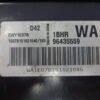 Centralita del motor Chevrolet 96435559 WA 5WY1E07B 96435559WA 1BHR