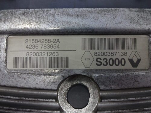 Centralita del motor  RENAULT 8200387138 8200321263 21584288-2A