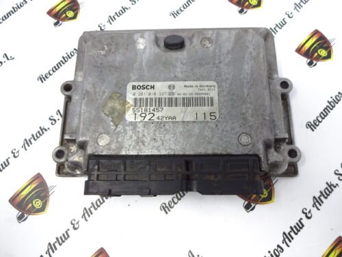 Centralita del motor FIAT STILO (192) 0281010337 55181457 19242YAA