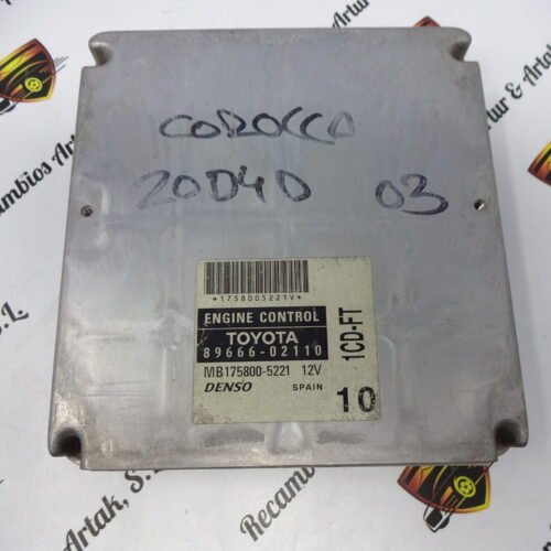 Centralita del motor Toyota 8966602110 89666-02110 MB175800-5221