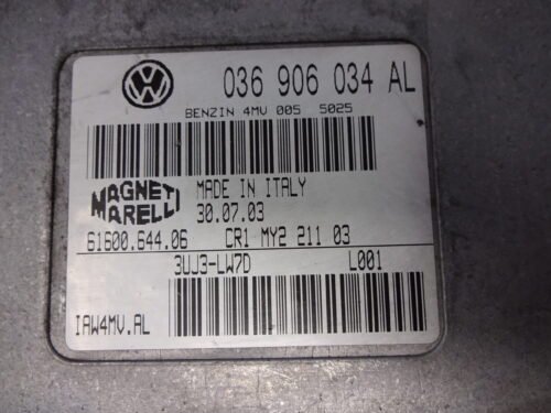 Centralita del motor SEAT IBIZA 036906034AL 6160064406 61600.644.06