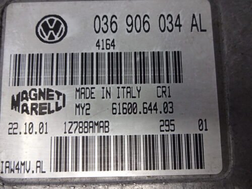 Centralita del motor  SEAT IBIZA 036906034AL 6160064403 61600.644.03