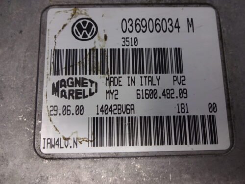 Centralita del motor  AUDI VW SEAT SKODA 036906034M 61600.482.09  6160048209