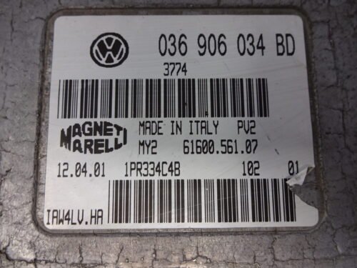 Centralita del motor Seat Leon Toledo 6160056107  036906034BD  61600.561.07