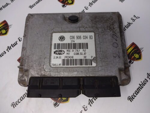 Centralita del motor Seat Leon Toledo 6160056107  036906034BD  61600.561.07