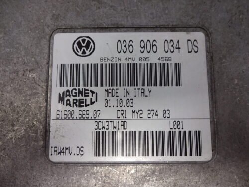 Centralita del motor Seat Leon 036906034DS 61600.699.07 6160066907