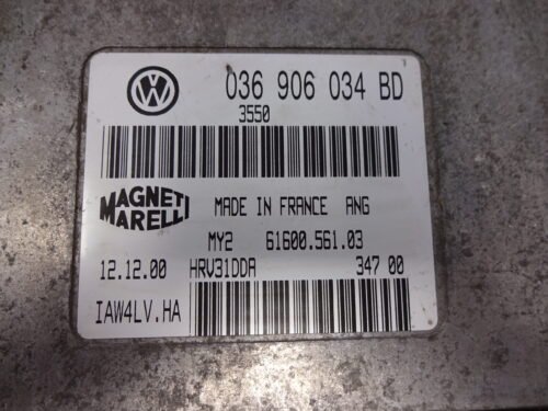 Centralita del motor  Seat Leon Toledo 6160056103 61600.561.03 036906034BD