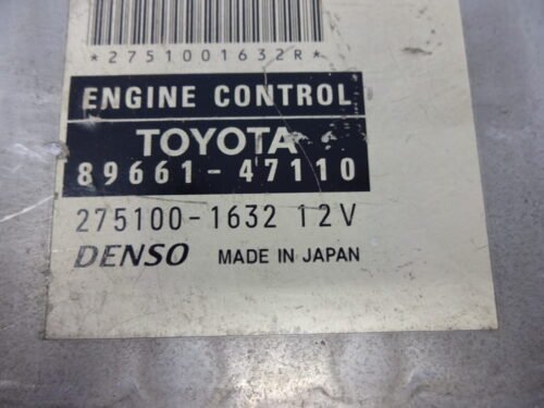 Centralita del motor  Toyota 8966147110 89661-47110 275100-1632