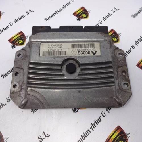 Centralita del motor Renault 8200376474 8200411717 21584913-3A