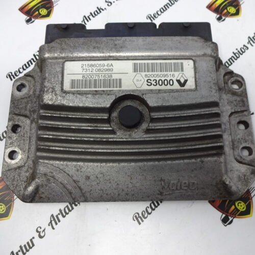 Centralita del motor  RENAULT 8200509516 8200751638 21586059-6A