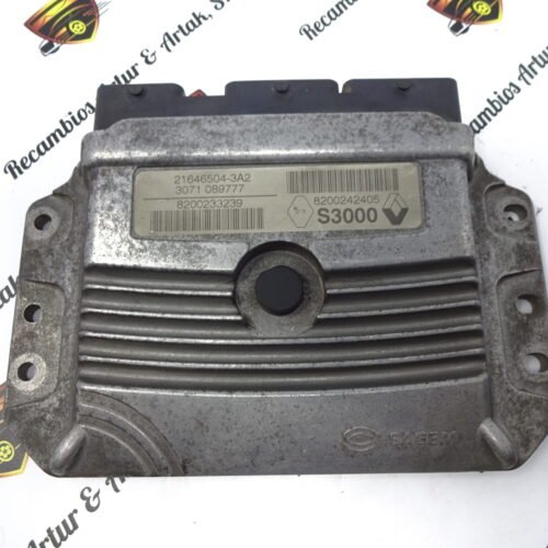 Centralita del motor Renault Megane 8200242405 8200233239 21646504-3A2